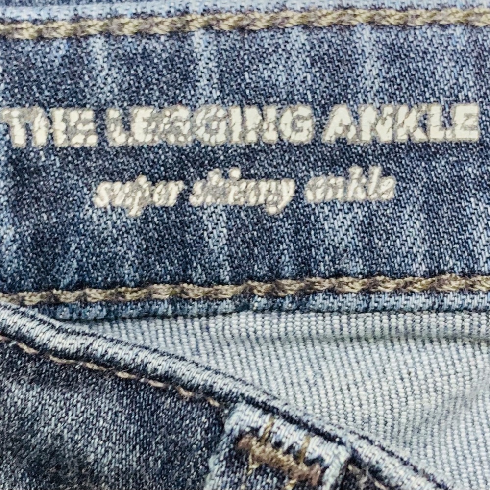 AG The Legging Ankle Skinny Denim Jeans MedWash 27 - Picture 7 of 8